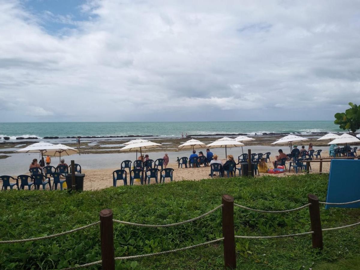 Estudio Marulhos, Varanda Com Vista De Mar E Parque Aquatico, A Beira-Mar Mar De Muro Alto, Com Wi-Fi, Restaurante, Estacionamento E A 10' De Pôrto das Galinhas Exteriér fotografie